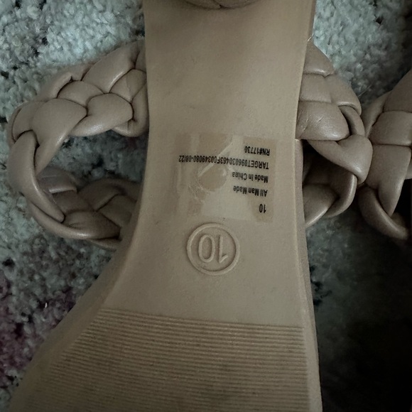 A New Day Women's Tan Braided Sandals size 10 - Picture 6 of 10